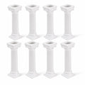 Cabilock 8 Pack Cake Pillars, 4.92 Inch Roman Column Cake Separator