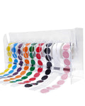UCEC 9 Disks Sticker Roll Dispenser, Acrylic Label Sticker Holder