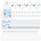 Sureio 24 Sets Vet Tech Appreciation Gifts Bulk Veterinary Keychains Claw