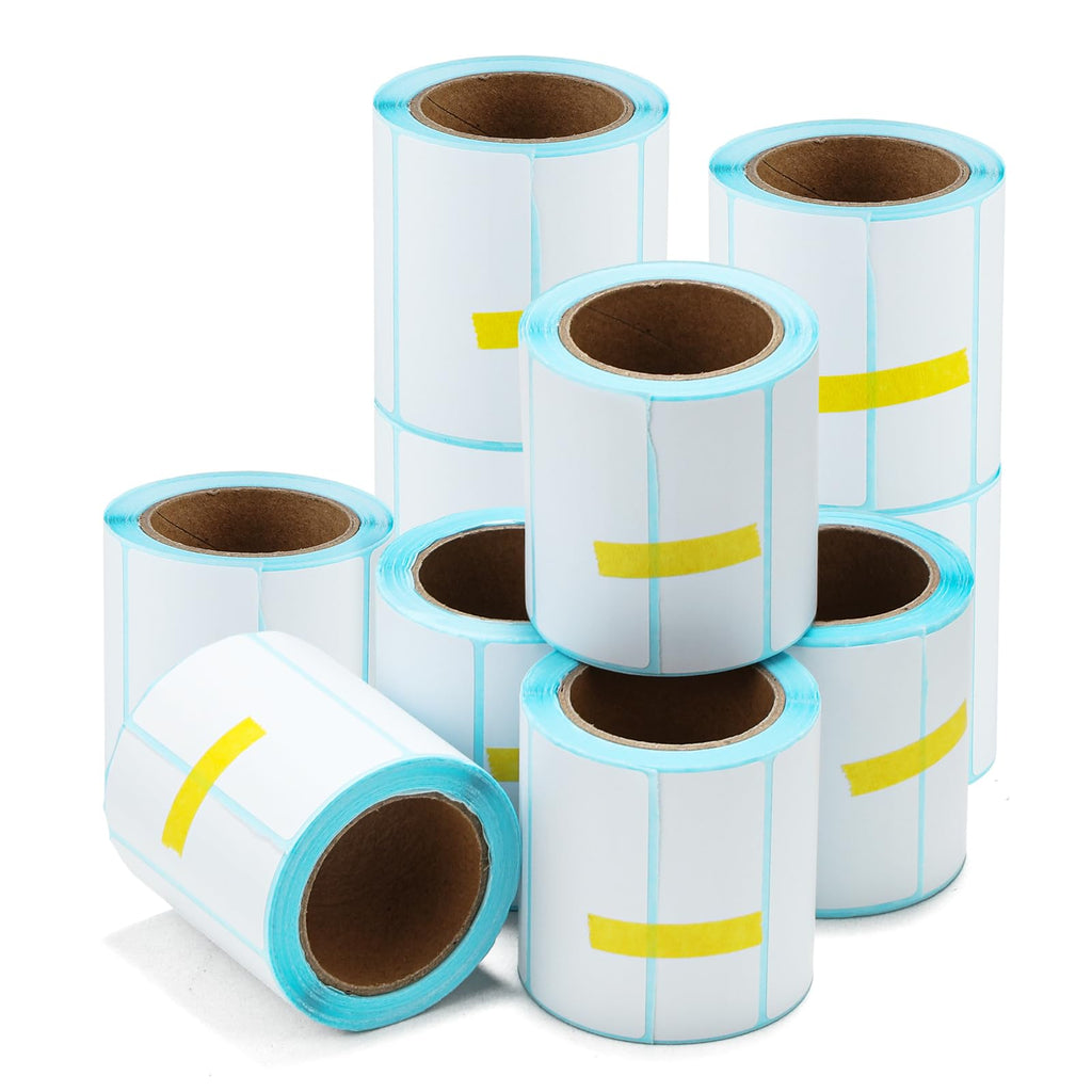 Bonvoisin Label Rolls, 60 x 30mm, Label Printing Scale, 10 Rolls Per Case