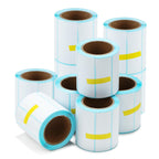 Bonvoisin Label Rolls, 60 x 30mm, Label Printing Scale, 10 Rolls Per Case
