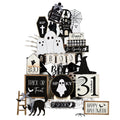 Vercraft Halloween Ghost Tiered Tray Decorations, Ghost
