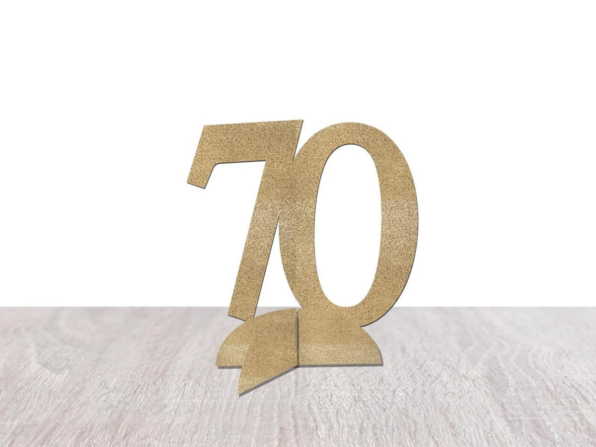 70th Birthday Decorations,Wooden 70th Anniversary Table Decor,70 Years Old Birthday Party Supplies,Cheers to 70 Years Table Sign Party Supplies,Hello 70 Years Old Bday Party Decor