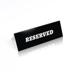 Reserved Table Sign for Wedding,Chair Seating Sign for Office Decor Reservation Wedding, Meeting, Ceremony and Events (7.8x5.5IN,6PCS) 6