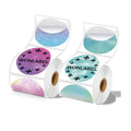 2pcs 2 x 2 Round Thermal Labels, for M110/M120/M220/M221 Label Maker, 2 inch Circle Thermal Sticker for Business and Home, 280 Labels/2 Roll for Printer