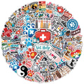 64pcs Veterinary Stickers - Cute Animal Care Vinyl Decals Pack for Vets, Students & Pet Lovers - Perfect for Phone Cases, Laptops, Luggage, Picnic Crafts, and Daily Decoration