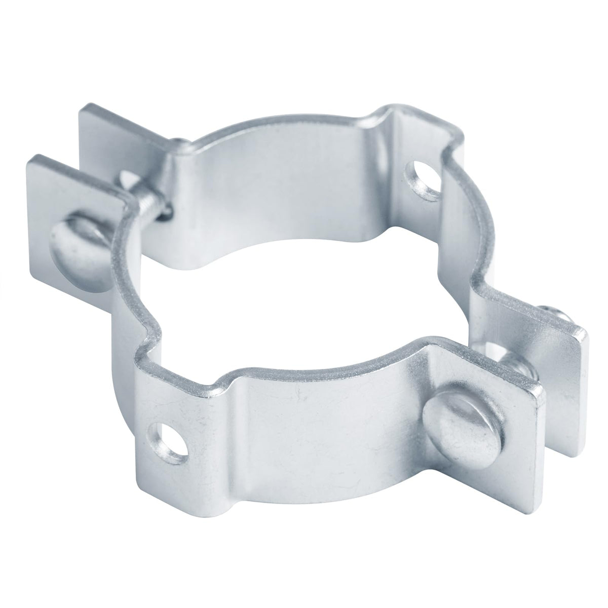 GBGS 4 Pack Sign Mounting Bracket for OD 2-3/8"Round Pipe Post