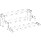 Lifewit 12″ Spice Rack, Perfume Cologne Stand, Tool-Free Assembly, 1 Pcs 12″3-Tier,1 pc Clear
