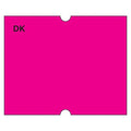 DayMark Safety Systems IT120480 DuraMark Date Coder Permanent Label for DM4 SpeedyMark 20 2-Line Marking Gun, Florescent Pink (Pack of 8 Rolls)