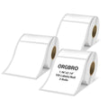 Universal Thermal Labels for 2&3 Inch Label Printers, 50×80mm, White 1.96"x3.15"