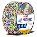 Anti Slip Stair Treads Outdoor Tape, 4" x15FTHeavy Duty Non-Slip Rubber Grip Tape Shower Waterproof Grip Tape Traction Tape for Pools Stairs Showers Bathroom Yellow & Black 4 IN