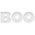 Cardboard Letter Fillable Charcuterie Board Candy Food Tray, 12.2 inch, Party Event Decoration (Boo Shape)