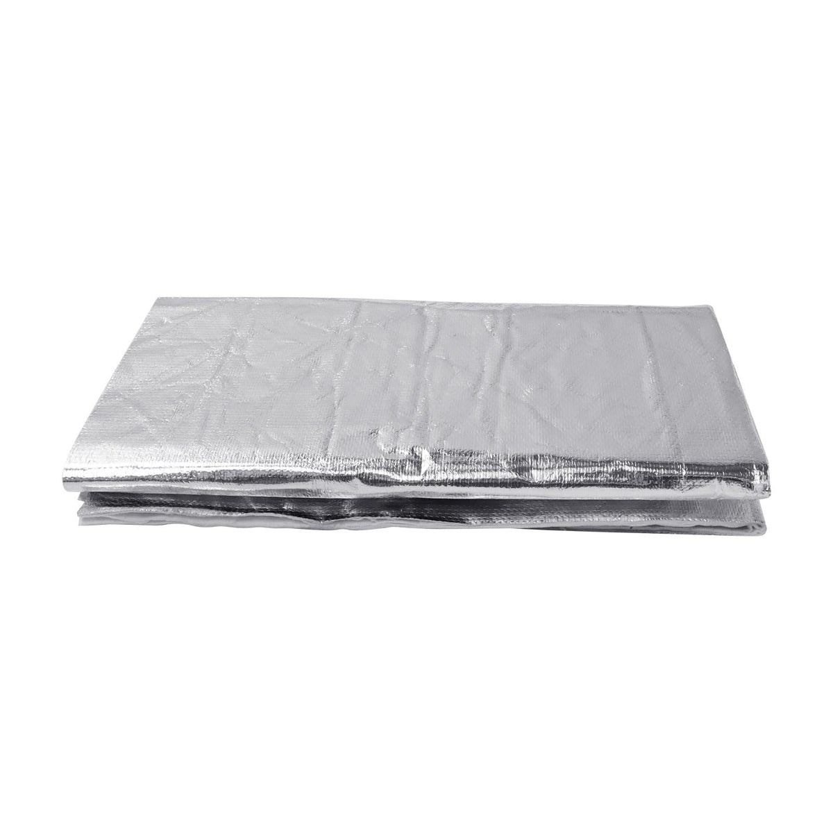 78mil Self-Adhesive 11.6" x 24" Aluminum Foil Heat Shield Mat High Temperature Insulation Heat Reflective Pad 2300℉ Ceramic Fiber Barrier Thermal Material 78mil-11.6" x 24"