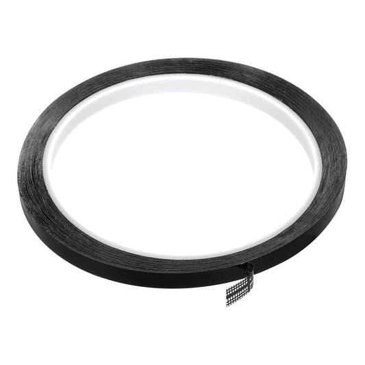 PATIKIL Antistatic Tape, 2.36 Mil Thick, 1/4 Inch x 39 Yards Conductive Adhesive Grid ESD Tape for Circuit Board Laptop Mobile Phone Communication Electronics Parts, Black