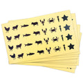 320 Pcs Meal Choice Stickers for Place Cards