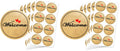 Kraft Welcome Stickers,Wedding Party Favor Bag Labels Invitation Card Envelope Seals for Bridal Shower Birthday Party,2 Inch 160 Pcs Per Pack (Pack of 2) 2 inch (Pack of 2)