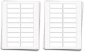 90 Premium Printable Essential Oil Sheet Labels for 5 ml Bottles and Vials, 3 x 1 inches, Weatherproof and Waterproof White Vinyl (Pack of 2) 90 Labels (Pack of 2) Waterproof White Vinyl (Inkjet only)