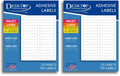 Inkjet/Laser File Folder Labels - 2/3" x 3 7/16" - 30 Labels Per Sheet - 25 Sheets / 750 Labels (Pack of 2)