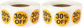 Color-coding stickers , 0.75-inch adhesive labels, 30% off, pack of 2 3/4-inch circle labels for retail use.