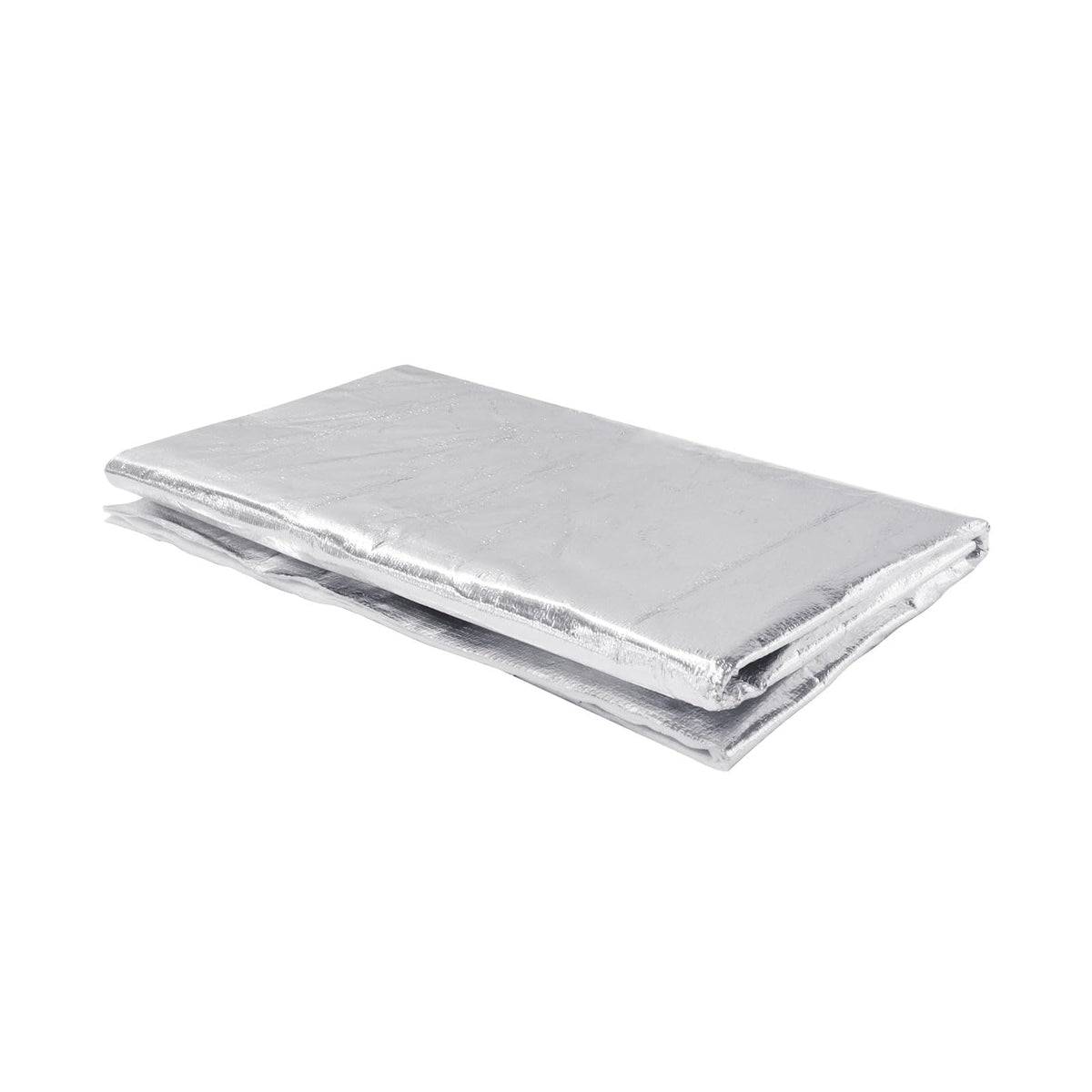 Heat Shield Aluminum Foil Faced Mat 2300℉ Ceramic Fiber Barrier Insulation Thermal Shield Material Sheet Protection from High Temperature (Self-Adhesive, 78mil-20" x 24") 78mil-20" x 24" Self-Adhesive
