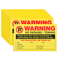 100 Pcs Parking Violation Stickers 5 x 8 Inches