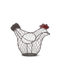 Abbott Collection Chicken Shaped Mesh Basket
