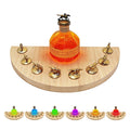 YeeBeny Cork Display For Blantons with LED Fit 8 Horse Corks Only Holder
