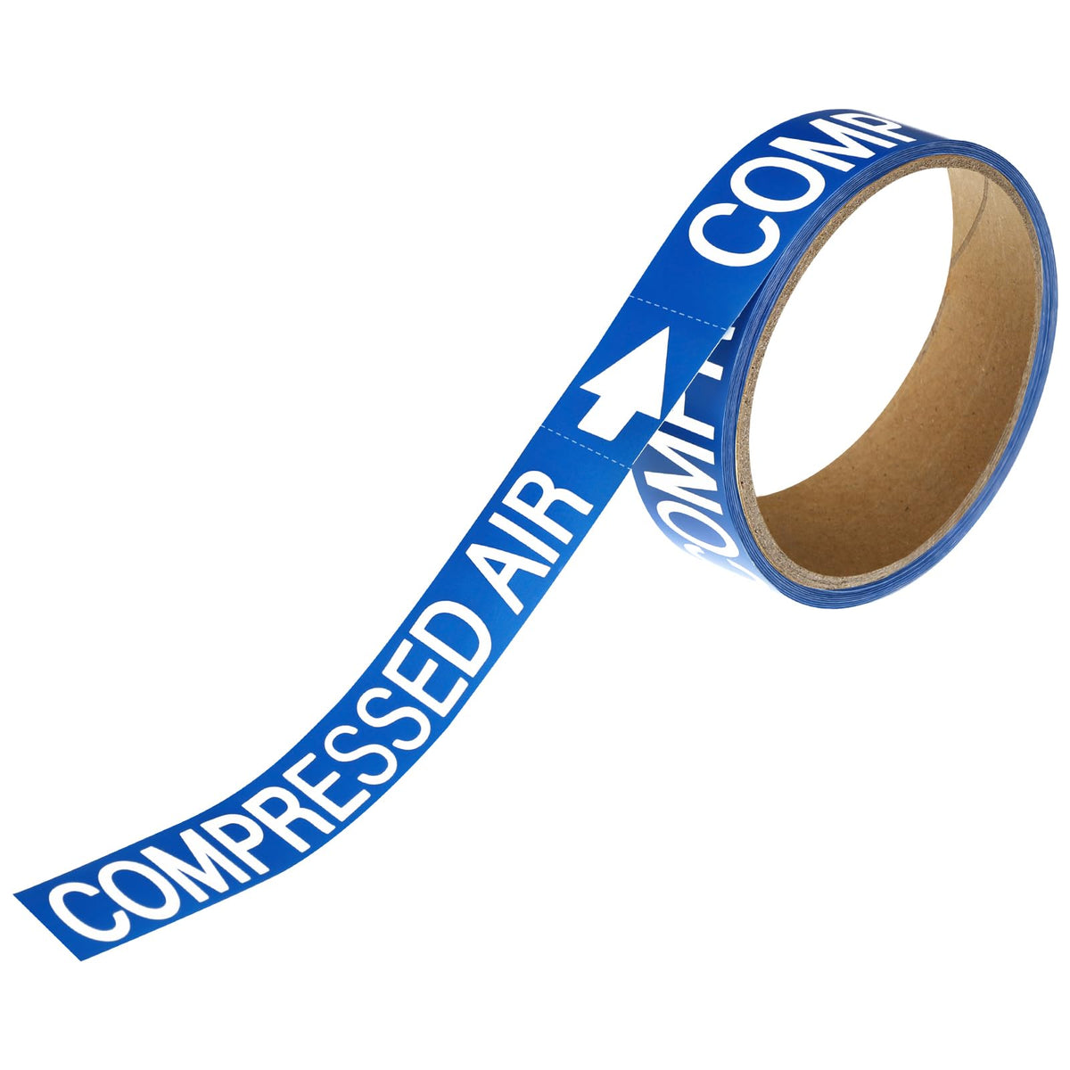 1 Roll Compressed Air Pipe Labels, Economy Pipe Markers 1