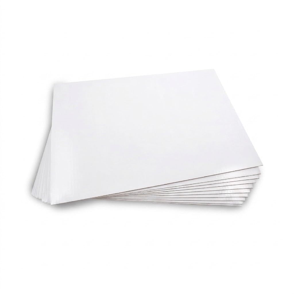 Professional White Square Cake Board, 10x10 Inches, Sturdy Display Base for Baking and Decorating, Pack of 25