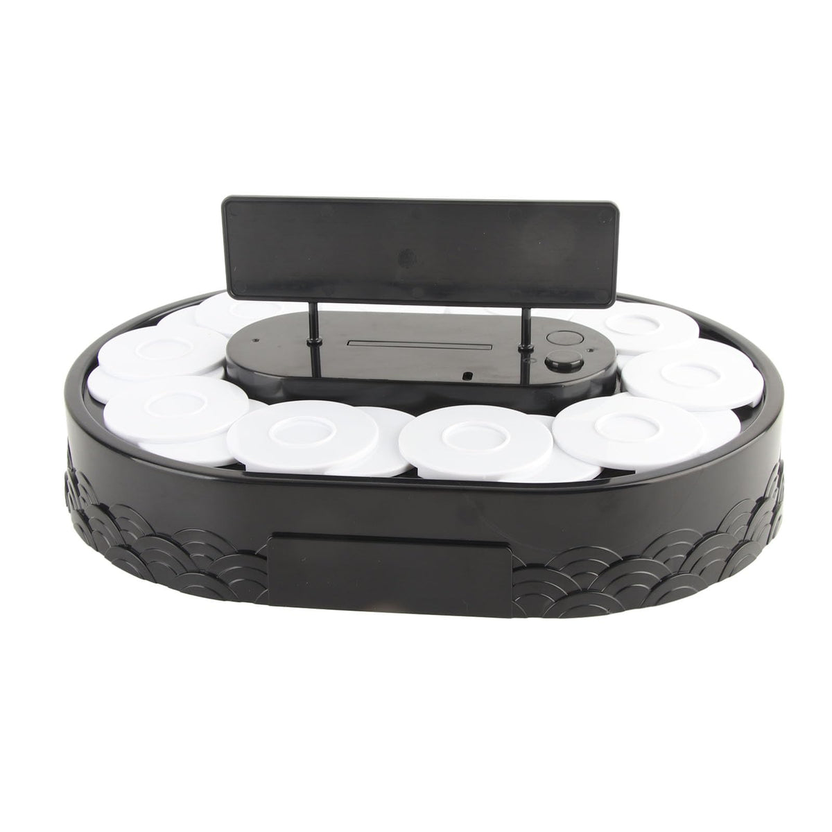 Rotary Sushi Machine, Automatic Rotating Table Display Stand Swing Tray Turntable for Sushi Dessert Cupcake (Sushi)