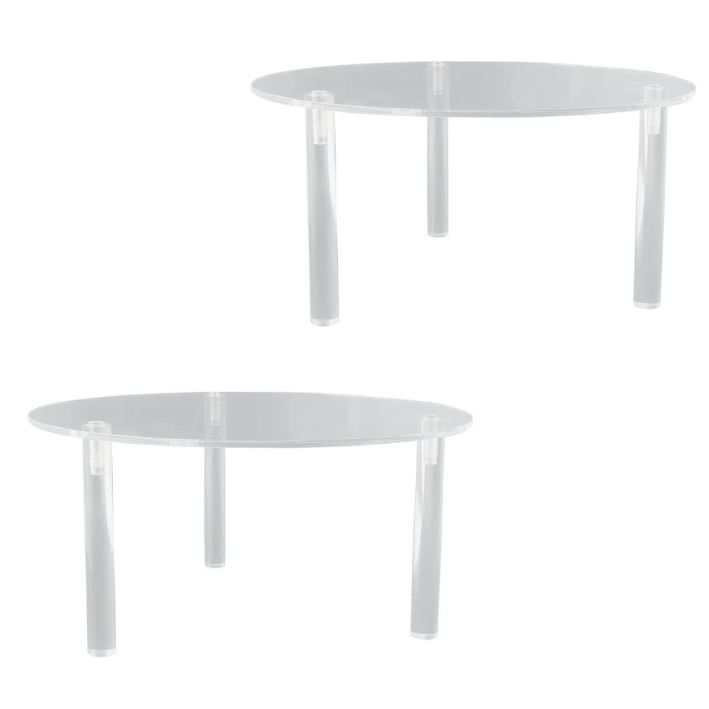 2pcs Drink Dispenser Stand, Clear Acrylic 2pcs