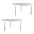 2pcs Drink Dispenser Stand, Clear Acrylic 2pcs