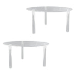 2pcs Drink Dispenser Stand, Clear Acrylic 2pcs