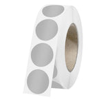 1500 PCS Silvery Dot Stickers 3/4" Circle Round Color Coding Labels