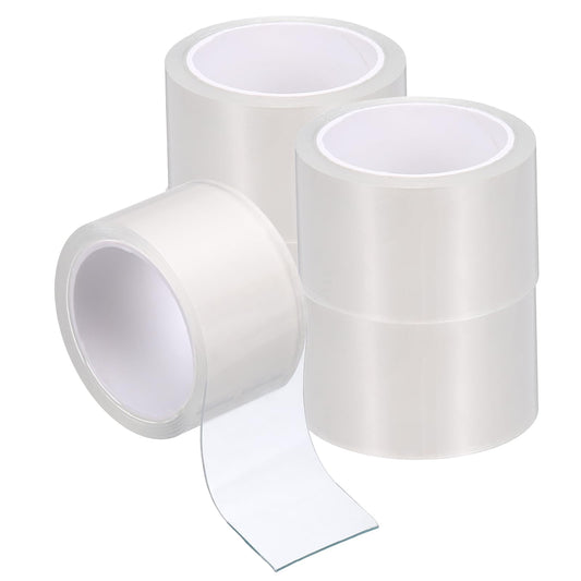 PATIKIL Nano Tape 1 x 39 Inch, 5 Pcs Double Sided Nano Bubble Tape, Adhesive DIY Arts Crafts Ball Maker for Arts DIY Crafts Birthday Parties Home Play, Transparent