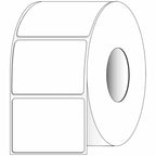 White perforated 4x6.5-inch labels for laser and inkjet printers, 900 count, compatible with  branding.
