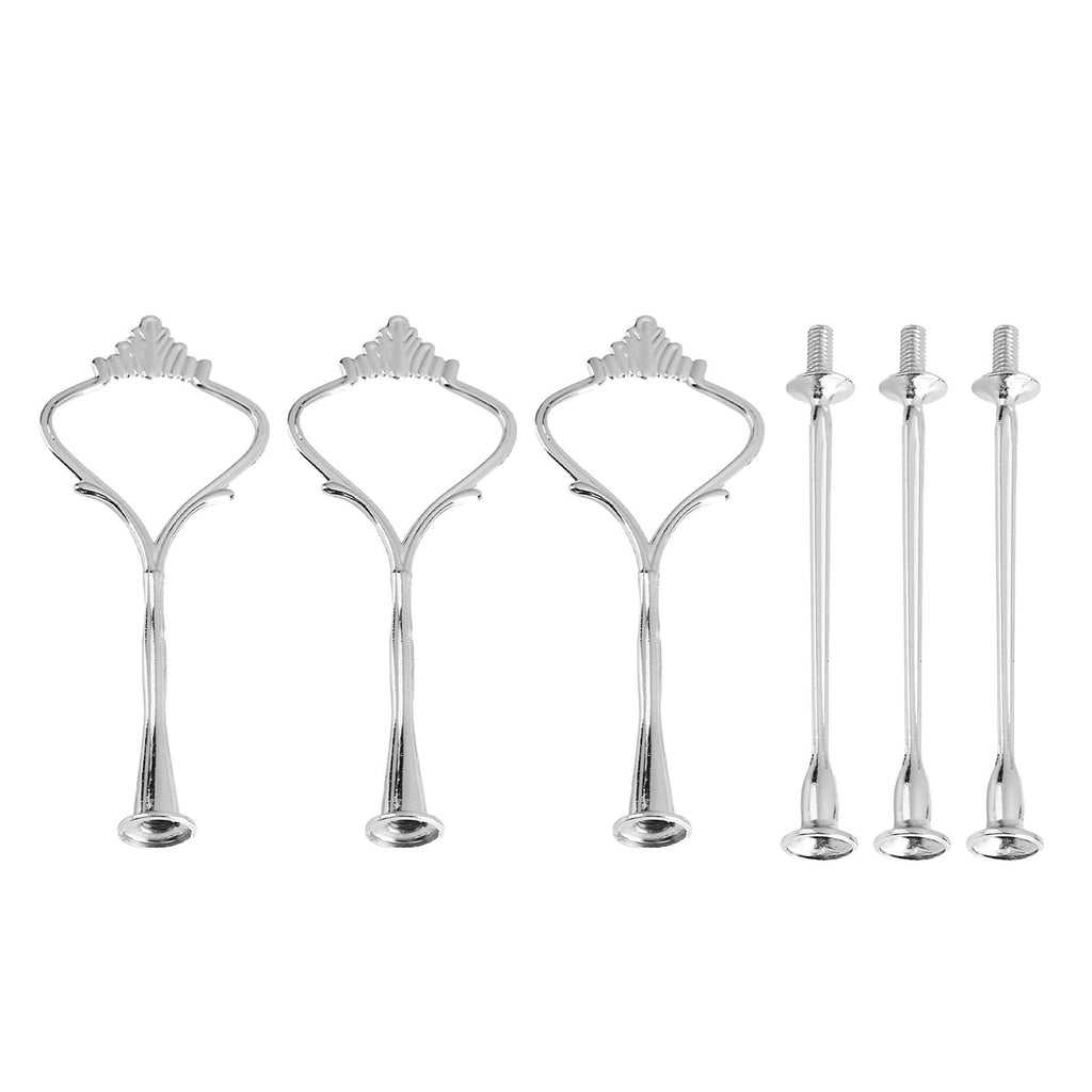Sturdy 2 Tier Cake Stand Handle, 3 Set