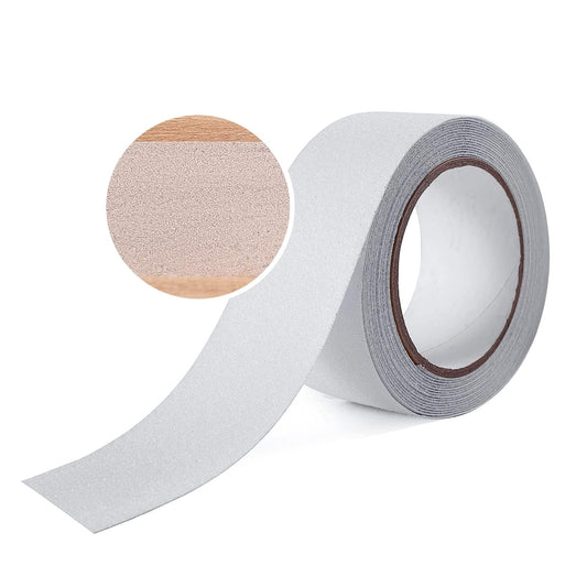Reniteco Anti Slip Tape - 2" x 16.5Ft, Clear Heavy Duty Grip Tape - High Adhesion & Waterproof, No Residue Removal for Outdoor Stairs, Tile, Shower, Bathtub - Extra Grip Safety Tape 04-Clear 2in x 16.5Ft