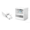 MUNBYN ILH03 5-in-1 Desk Organizer with Drawers, Hooks+Thermal Direct Shipping Label (Pack of 500 4x6 Fan-Fold Labels)