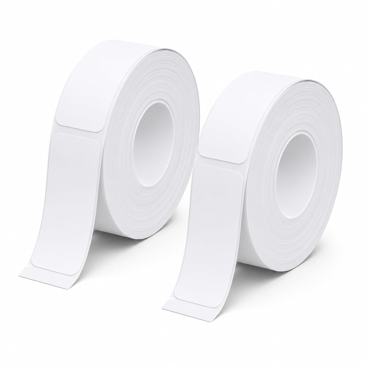 Thermal Labels, 2 Rolls, 180 White Sticker Labels, Inkless