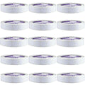 ChromaLabel 3/4 inch white circle sticker labels with colored dots, removable sticky dots, 1000 per roll, case of 15