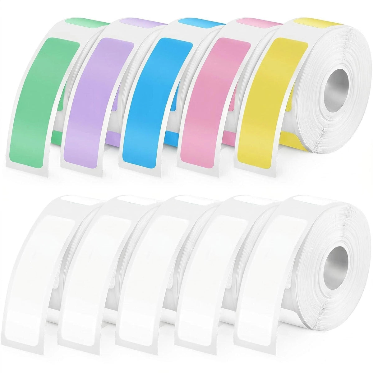 1600Pcs D30 Compatible Label Tapes – Laminated Thermal Sticker Rolls