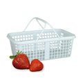 6-Quart Plastic Garden Harvest Baskets with Handles, 6 Pack