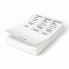 Chemical Safety Labels for Laser Printers, Waterproof Industrial Labels, 3.5 x 5 Inch, 200 Pack, Chemical Container & Workplace Safety Labels