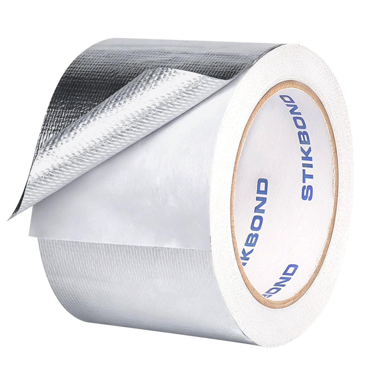 1Roll Self-Adhesive Aluminum Foil Heat Shield Tape 3in x 66ft, Silver Heat ReflectiveTape, Fiberglass High Temp Thermal Insulation Reflective Material 3inch