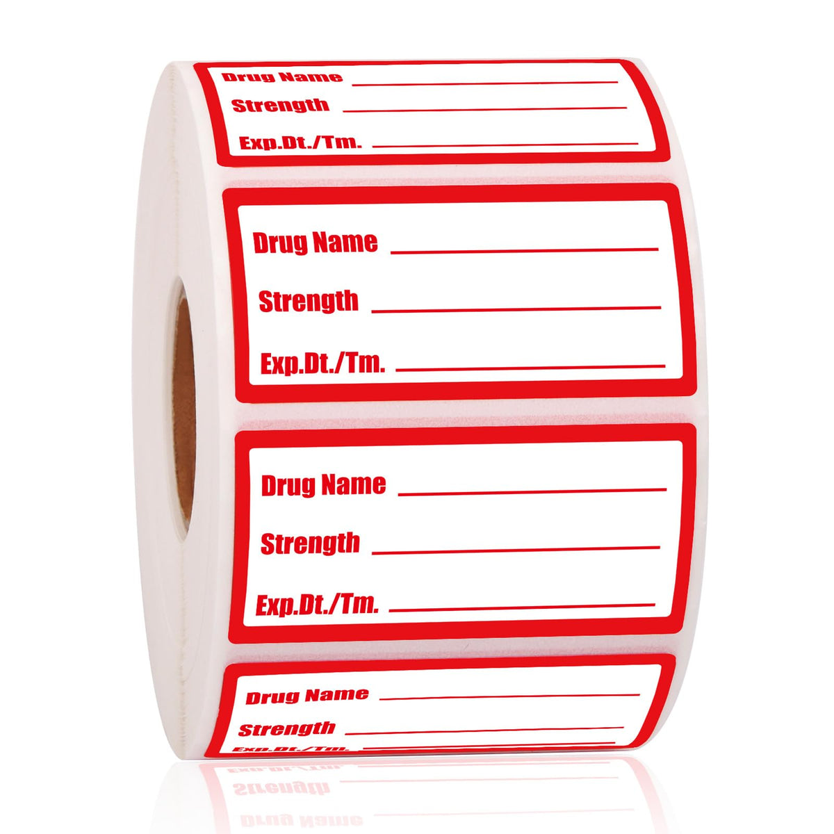 1200pcs Drug Name Stickers for Medication Containers 1x2 Inch