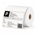 4" x 3" Direct Thermal Labels, White, 500 Labels/Roll