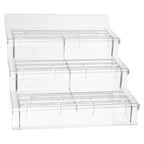 PartyKindom Food Display Riser Layer Plastic for Supermarket Cold