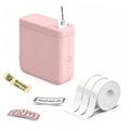 Mini Label Maker Machine with 3 Tapes, P24 Label Makers, Pink