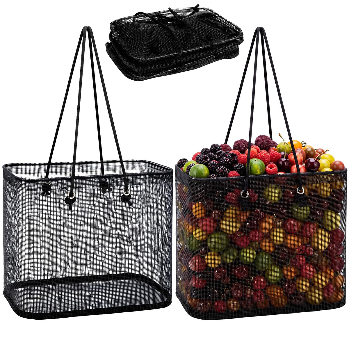 2 Pack Fall Berry Picking Basket Garden Harvest Basket